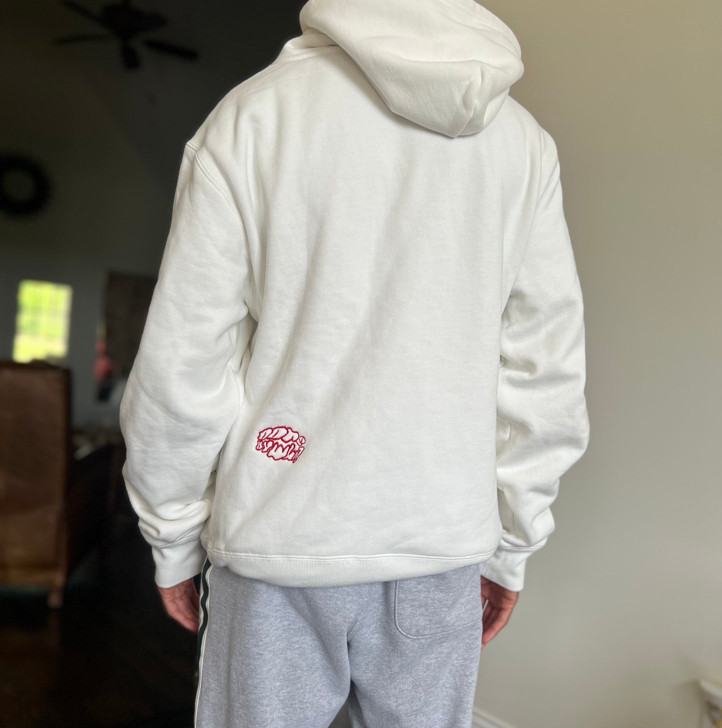 DoneByWho™ White Cola Hoodie