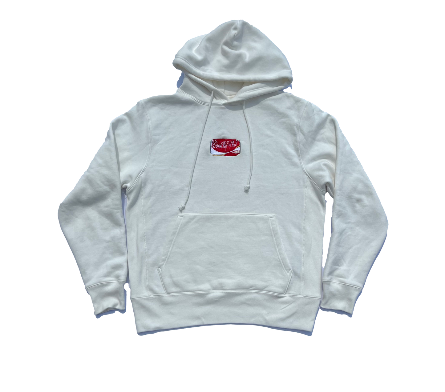 DoneByWho™ White Cola Hoodie